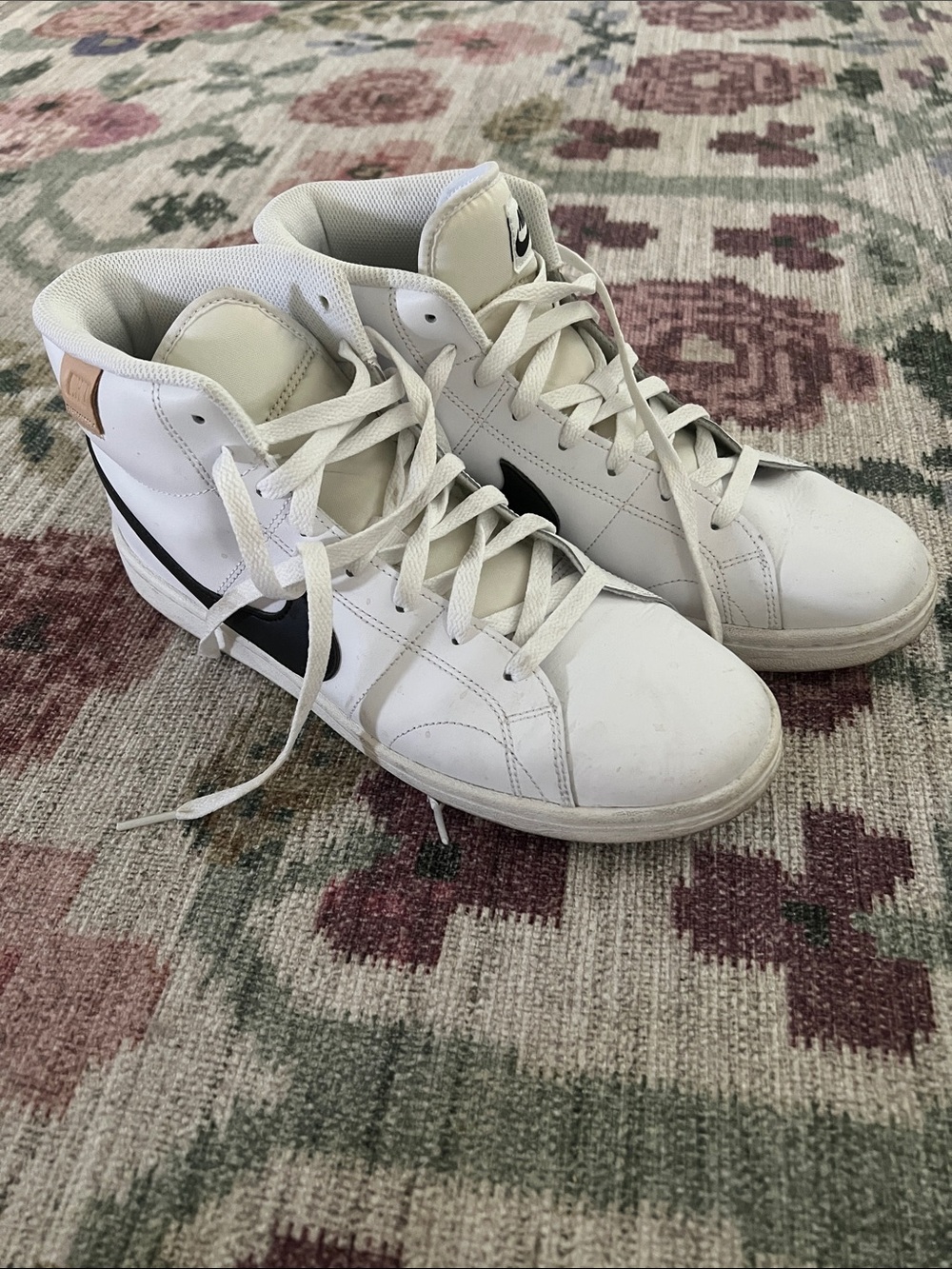 Nike White Blazers